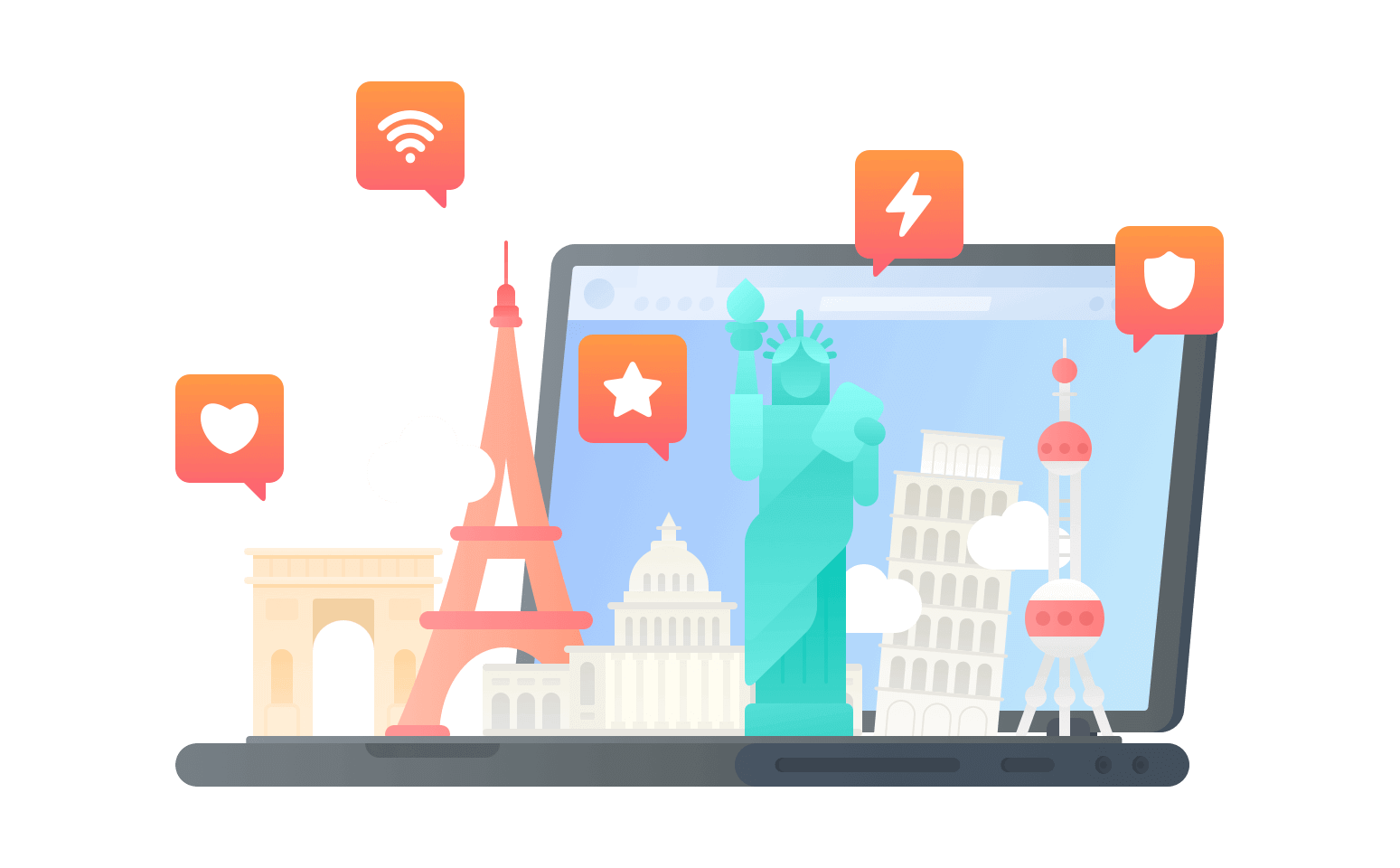 在马达加斯加连接到中国的加速器 - 返华VPN
